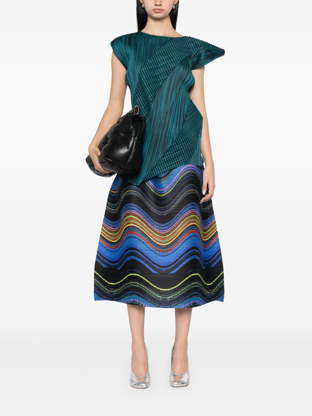 PLEATS PLEASE BY ISSEY MIYAKE Cosmic Rays Mini Shirt