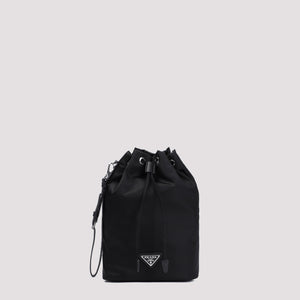 PRADA Mini Bucket Drawstring Handbag