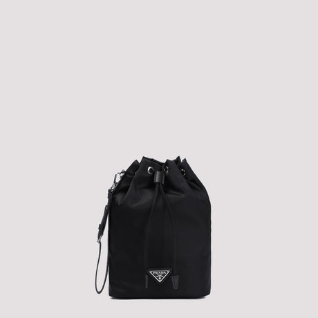 PRADA Mini Bucket Drawstring Handbag