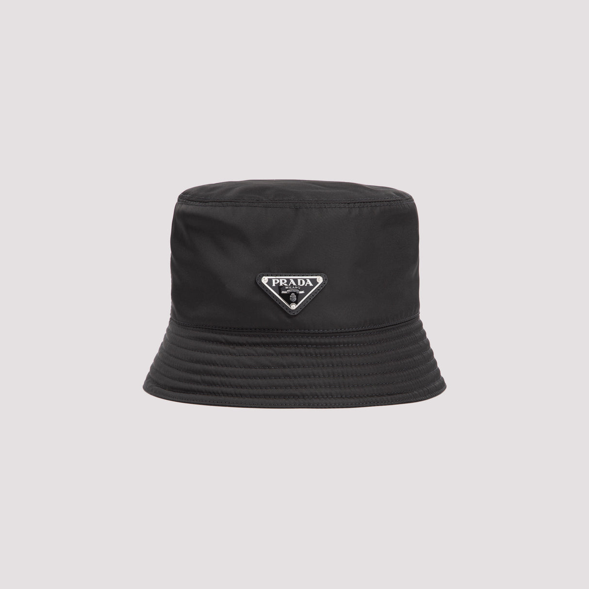 PRADA Sleek Bucket Hat with Tonal Visor