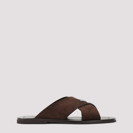 PRADA Luxury Leather Sandals for Men