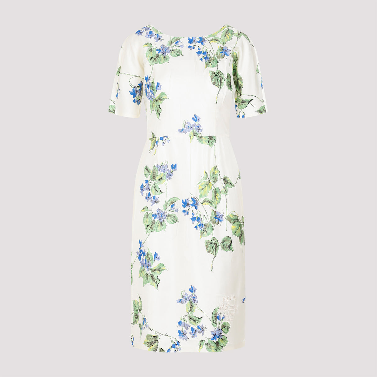 PRADA Beautiful Floral Midi Dress