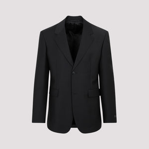 PRADA Sleek Notched Neckline Jacket - Fall Winter Essential