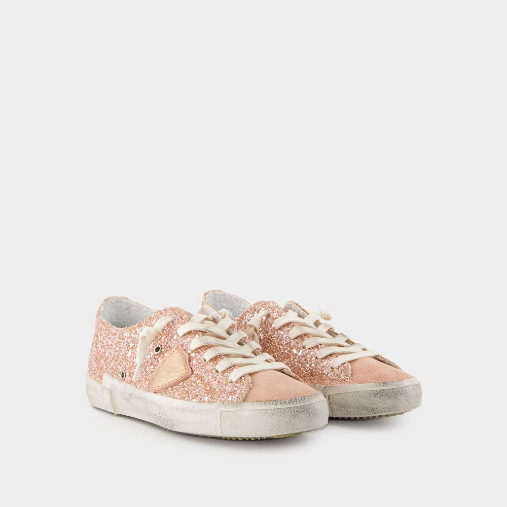 PHILIPPE MODEL PARIS Women's Mini Low-Top Sneakers