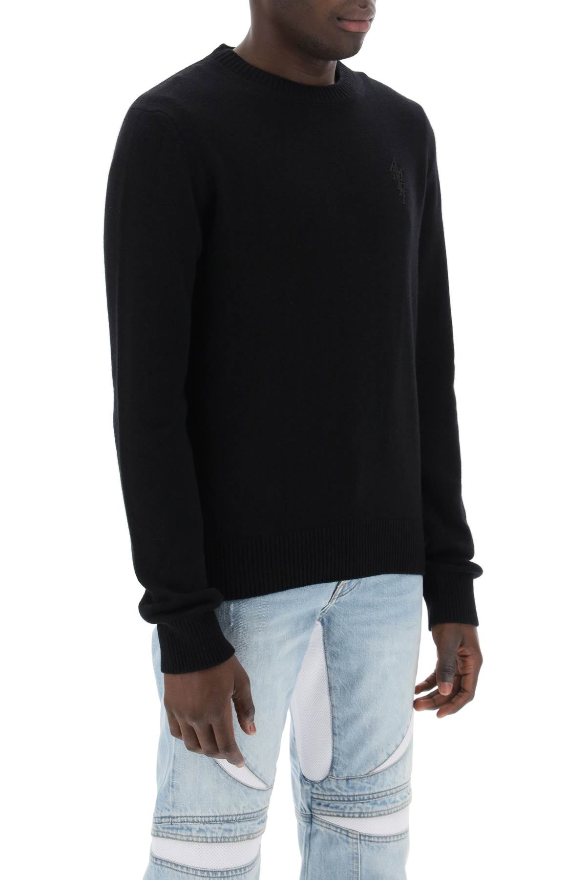 AMIRI Stack Cashmere Sweater - Regular Fit