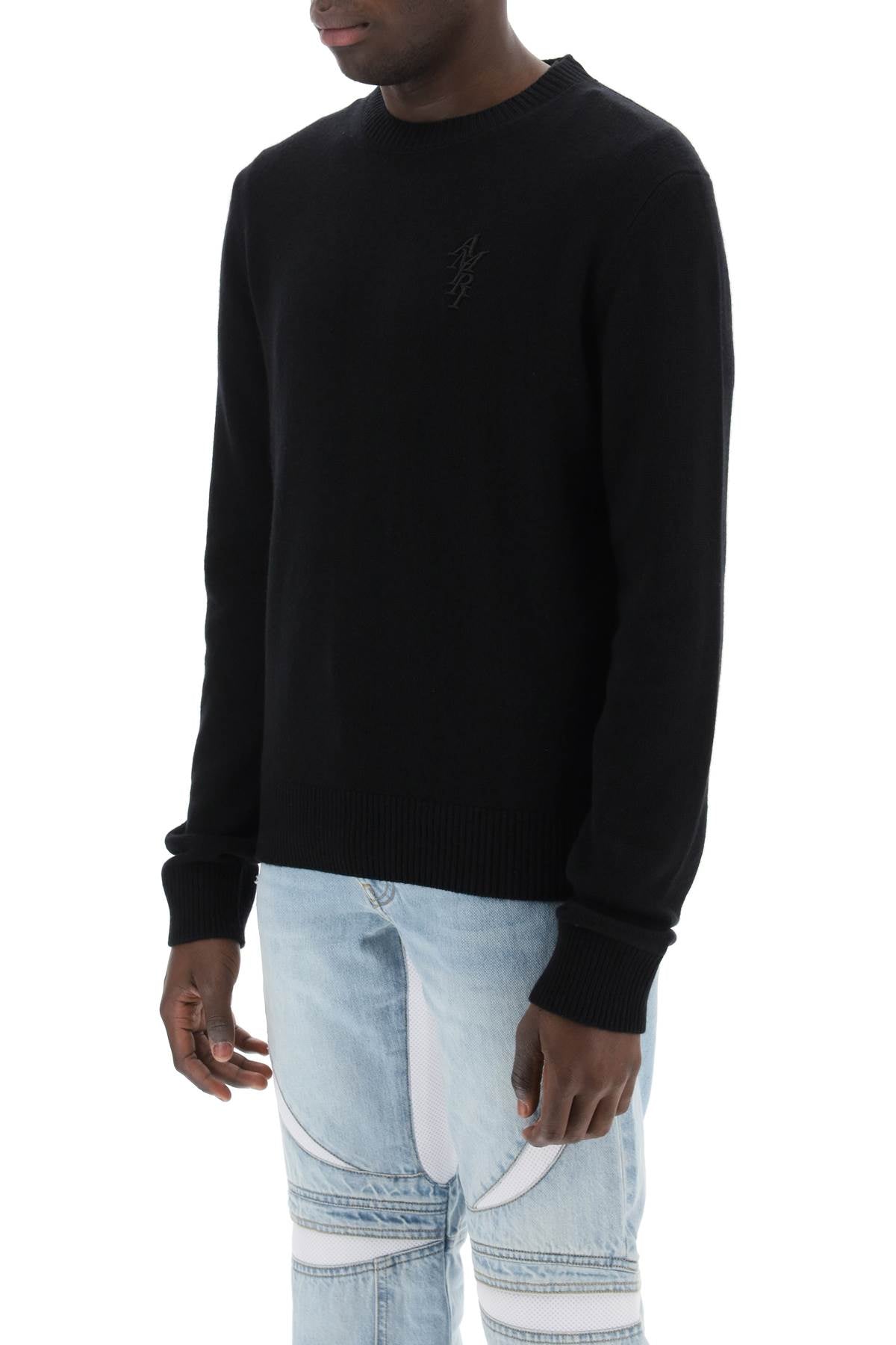 AMIRI Stack Cashmere Sweater - Regular Fit