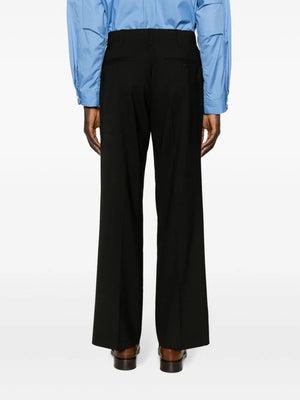 MARNI Men's Lightweight Wool Trousers for SS24