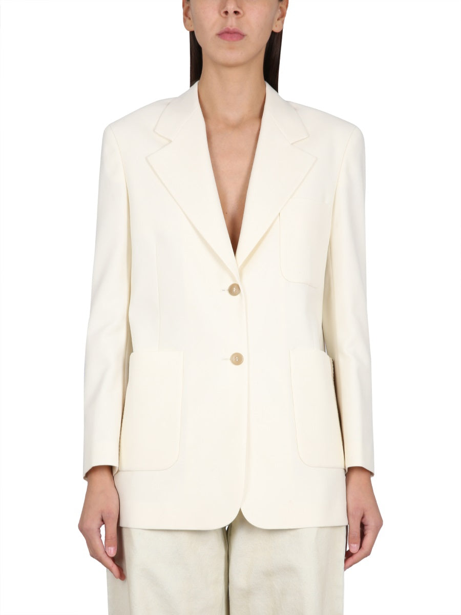 PALM ANGELS Knit Detail Blazer for Women