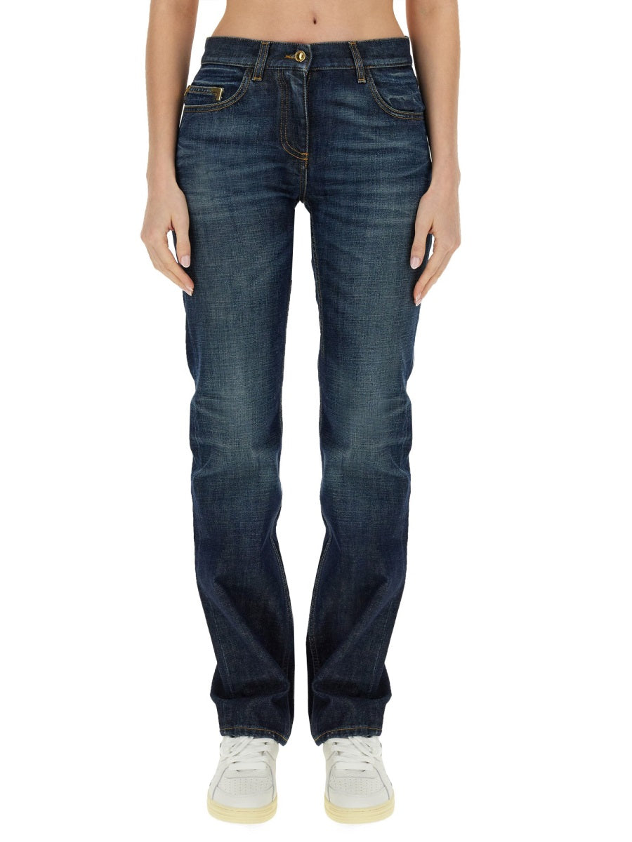 PALM ANGELS Straight Leg Jeans 27