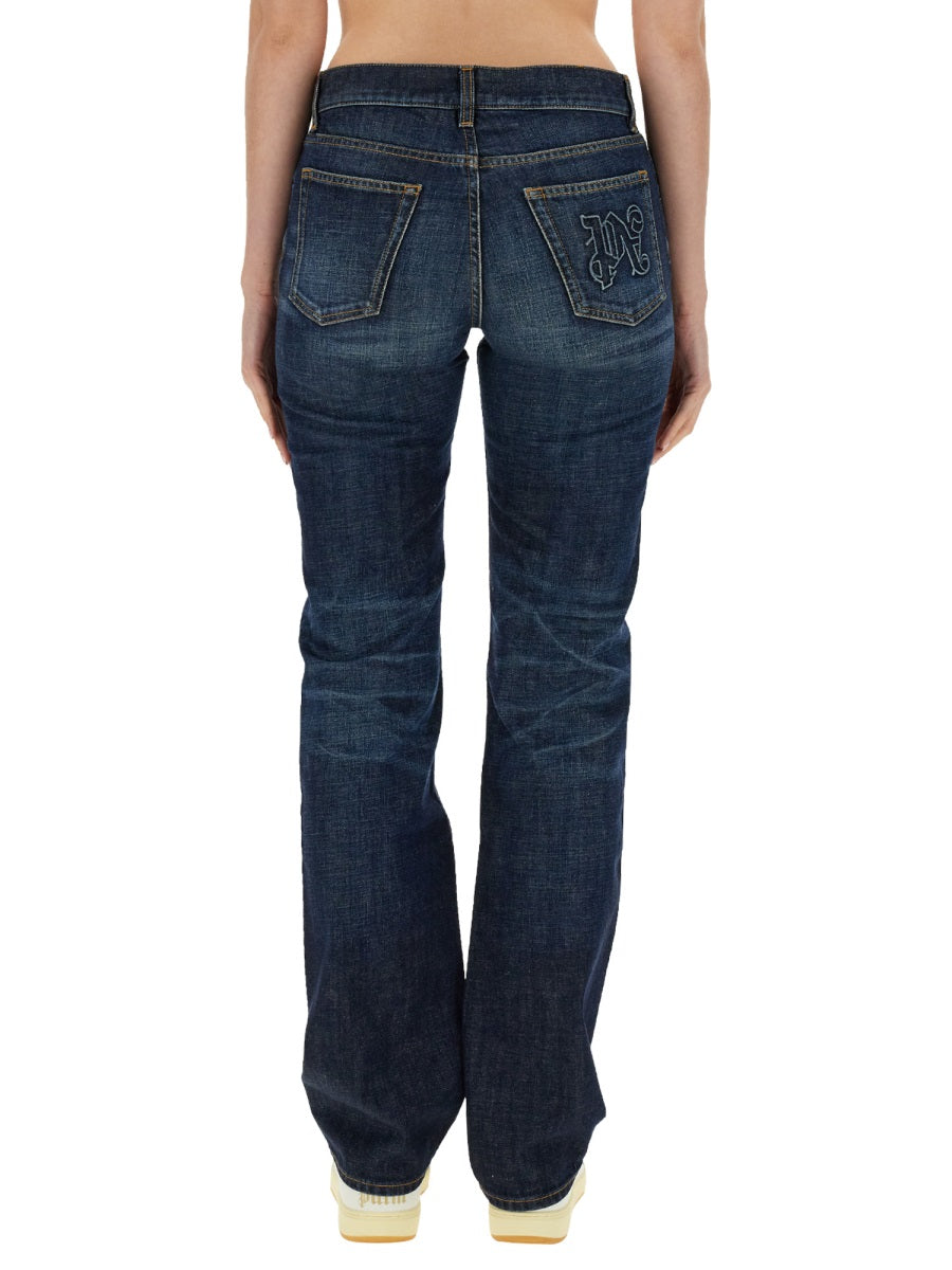 PALM ANGELS Straight Leg Jeans 27