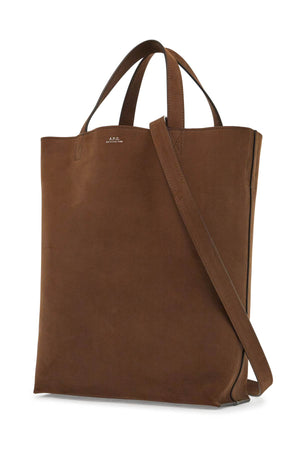 A.P.C. Medium Calfskin Handbag with Removable Shoulder Strap