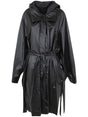 MARIA CALDERARA Oversized Hoodie Trench Wrap for Women