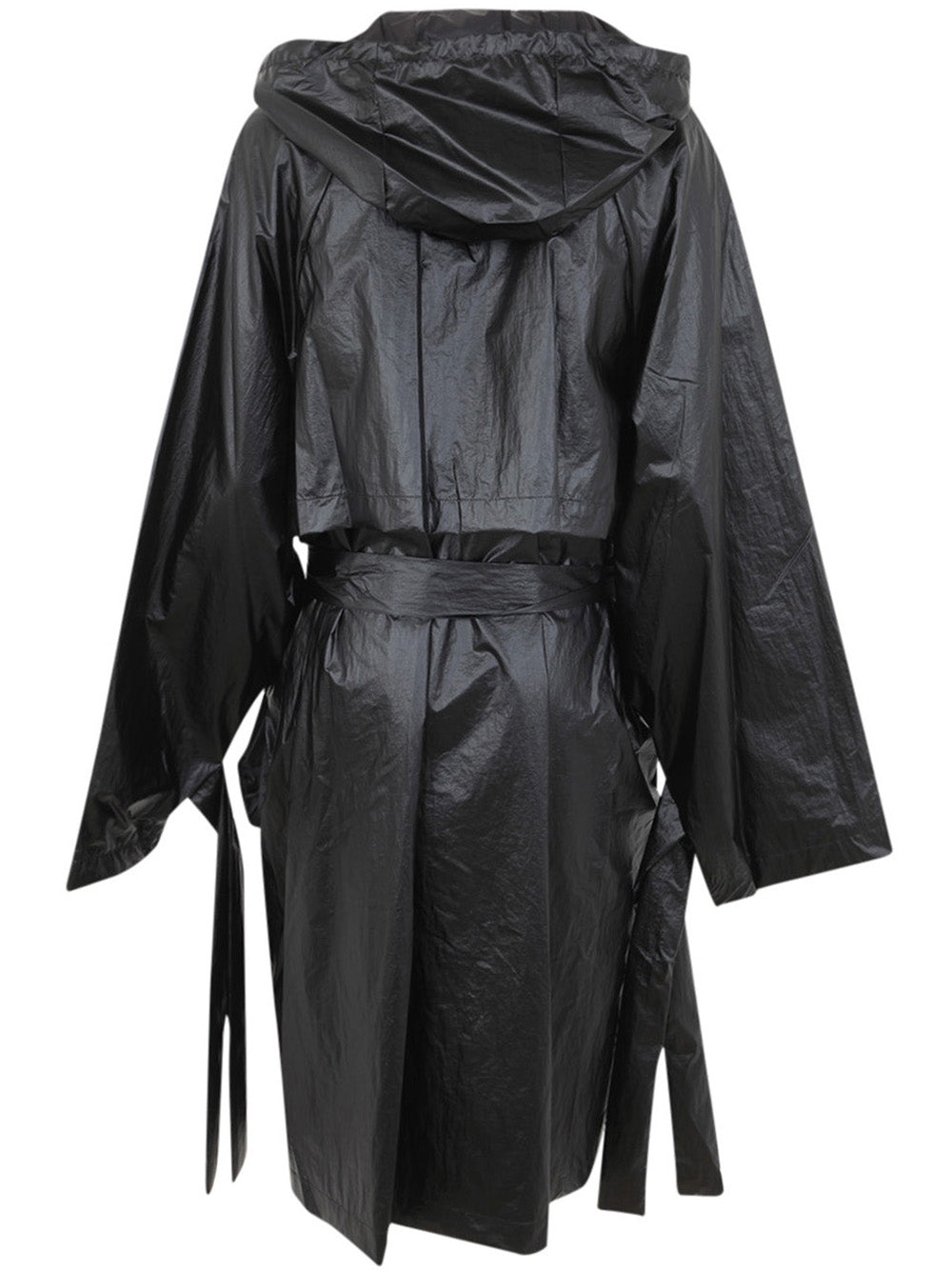 MARIA CALDERARA Oversized Hoodie Trench Wrap for Women