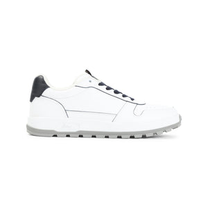 BRIONI Men's Premium Leather Golf Sneakers