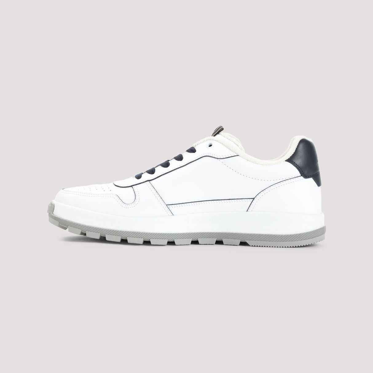 BRIONI Men's Premium Leather Golf Sneakers