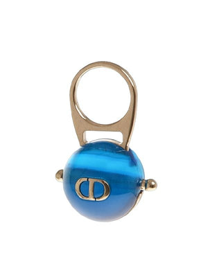 DIOR Chic and Bold SS22 ゴールド＆ブルー リング - レディースファッションアクセサリー