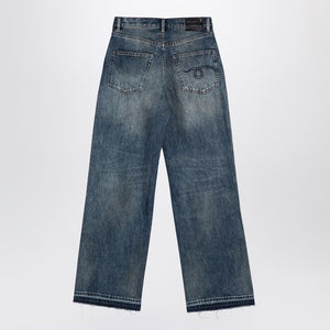 R13 Washed-Out Denim Jeans for Women - FW24 Collection