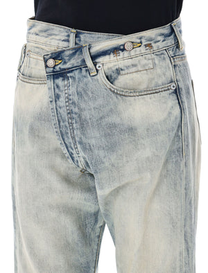 R13 Crossover Jeans for Women - Relaxed Fit