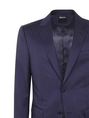 ZEGNA Men's Pure Wool Suit - SS25 Collection