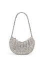 RABANNE Mini Moon Shoulder Handbag