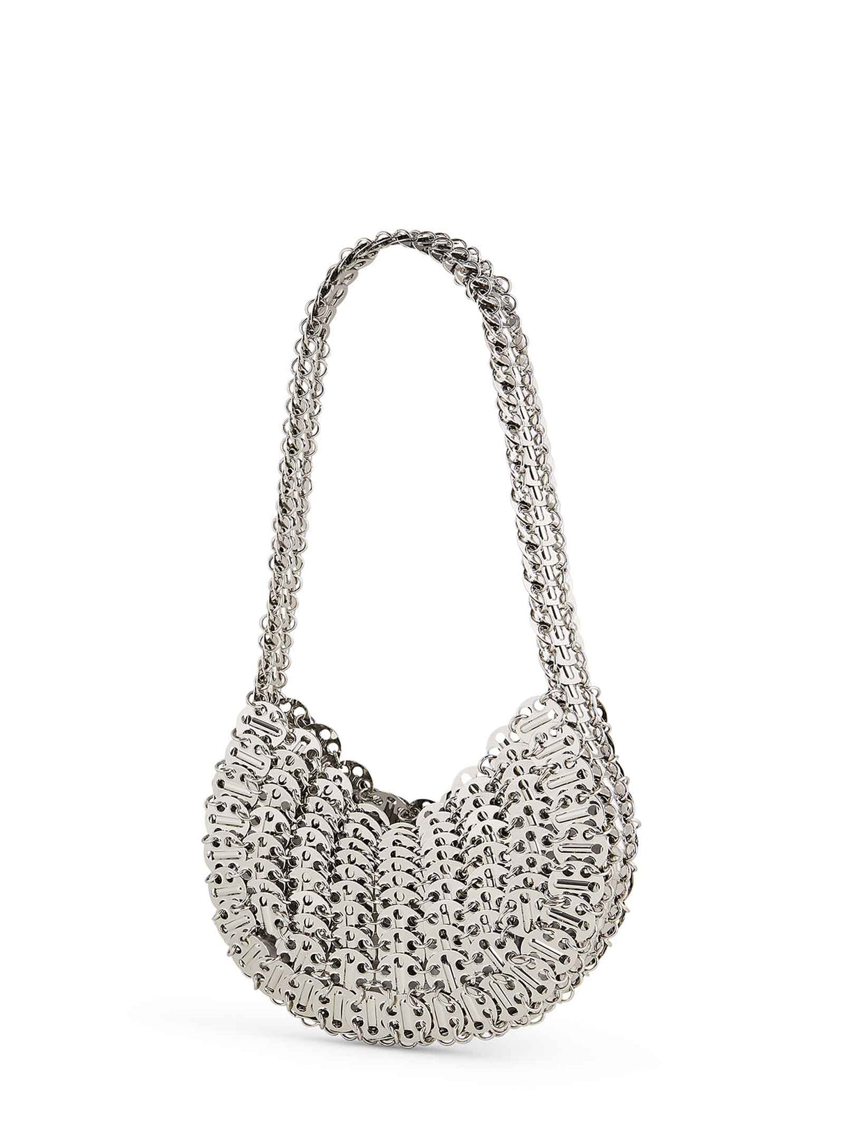 RABANNE Mini Moon Shoulder Handbag