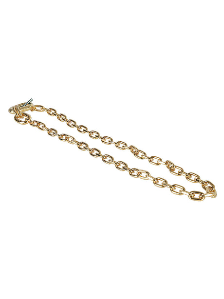 RABANNE Oversized Pendant Necklace with Chunky Chain