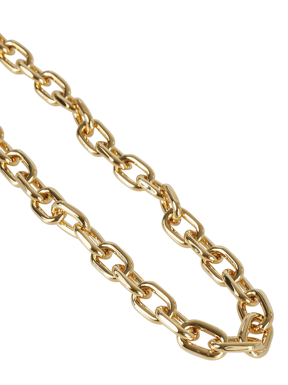 RABANNE Oversized Pendant Necklace with Chunky Chain