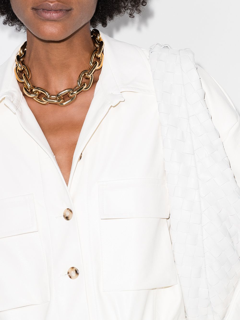 RABANNE Gold Bijoux Necklace