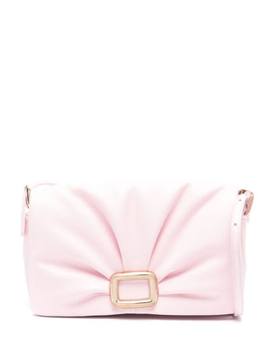 ROGER VIVIER Elegant Mini Handbag with Gathered Detailing