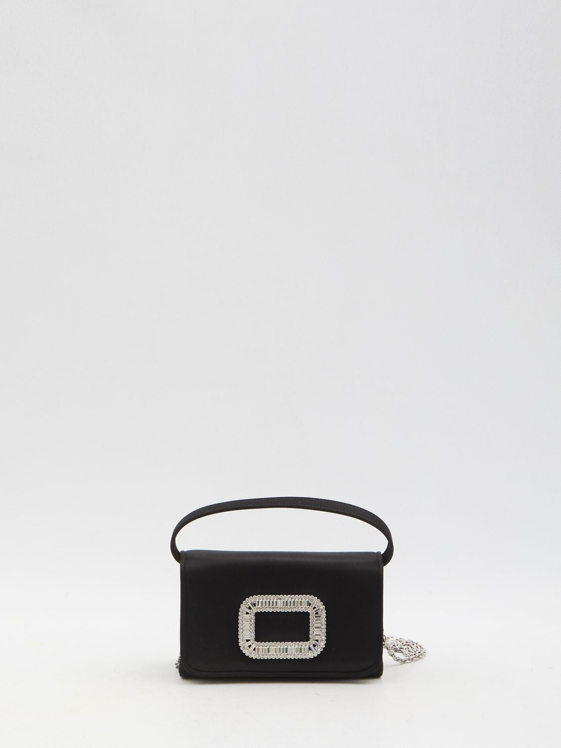 ROGER VIVIER Mini Handbag with Crystal Buckle - SS25