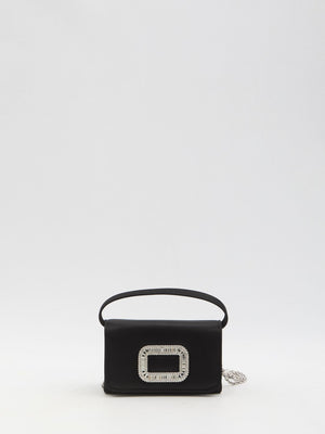 ROGER VIVIER Mini Handbag with Crystal Buckle - SS25