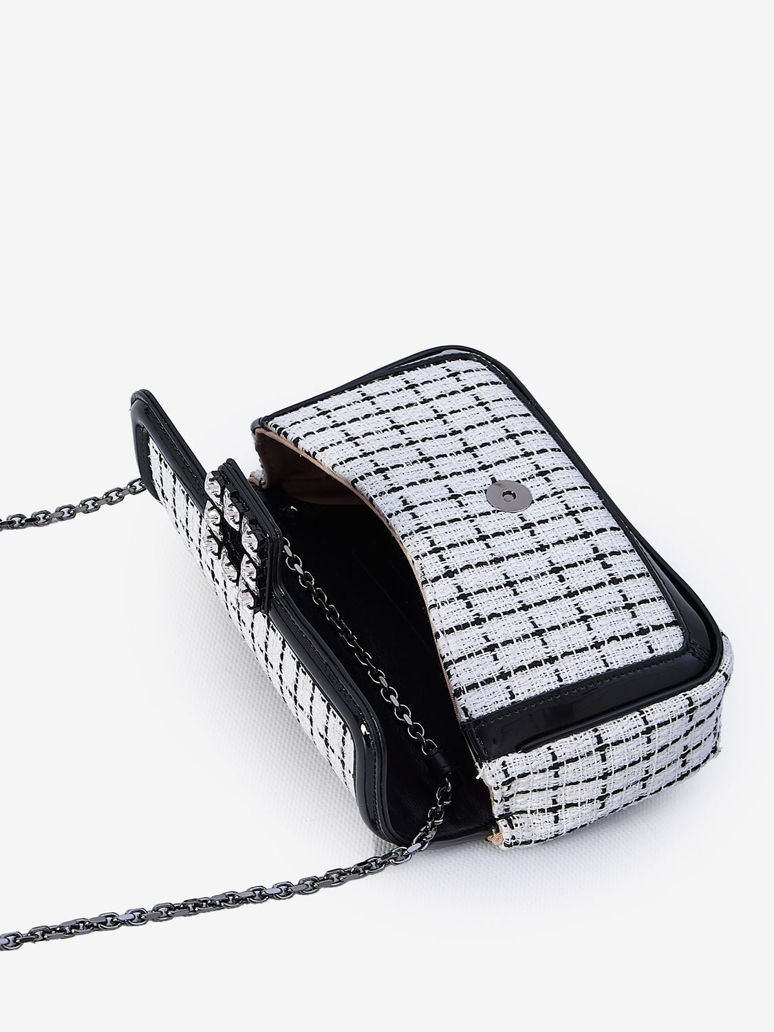 ROGER VIVIER Mini Clutch with Detachable Chain and Leather Strap - FW24