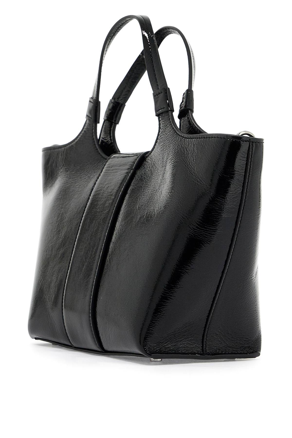 ROGER VIVIER Mini Viv' Chock Patent Leather Tote