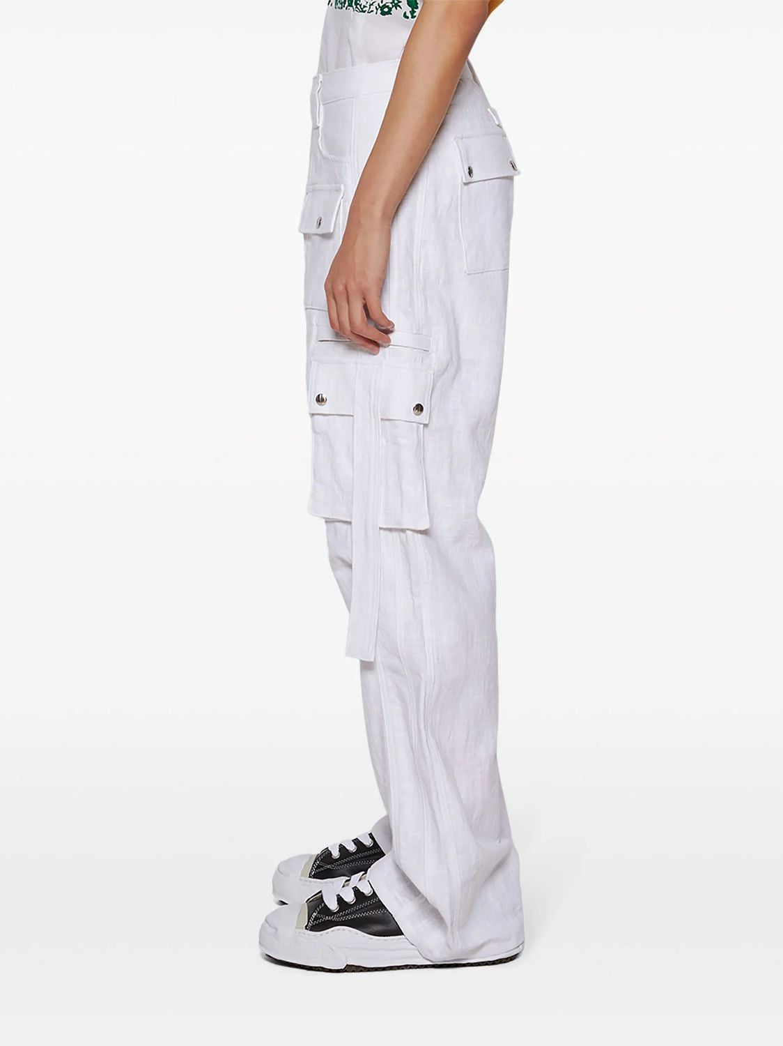 RHUDE Men's Wide Design Cargo Pants