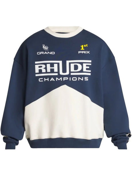 RHUDE Champions Crewneck Sweater for Men