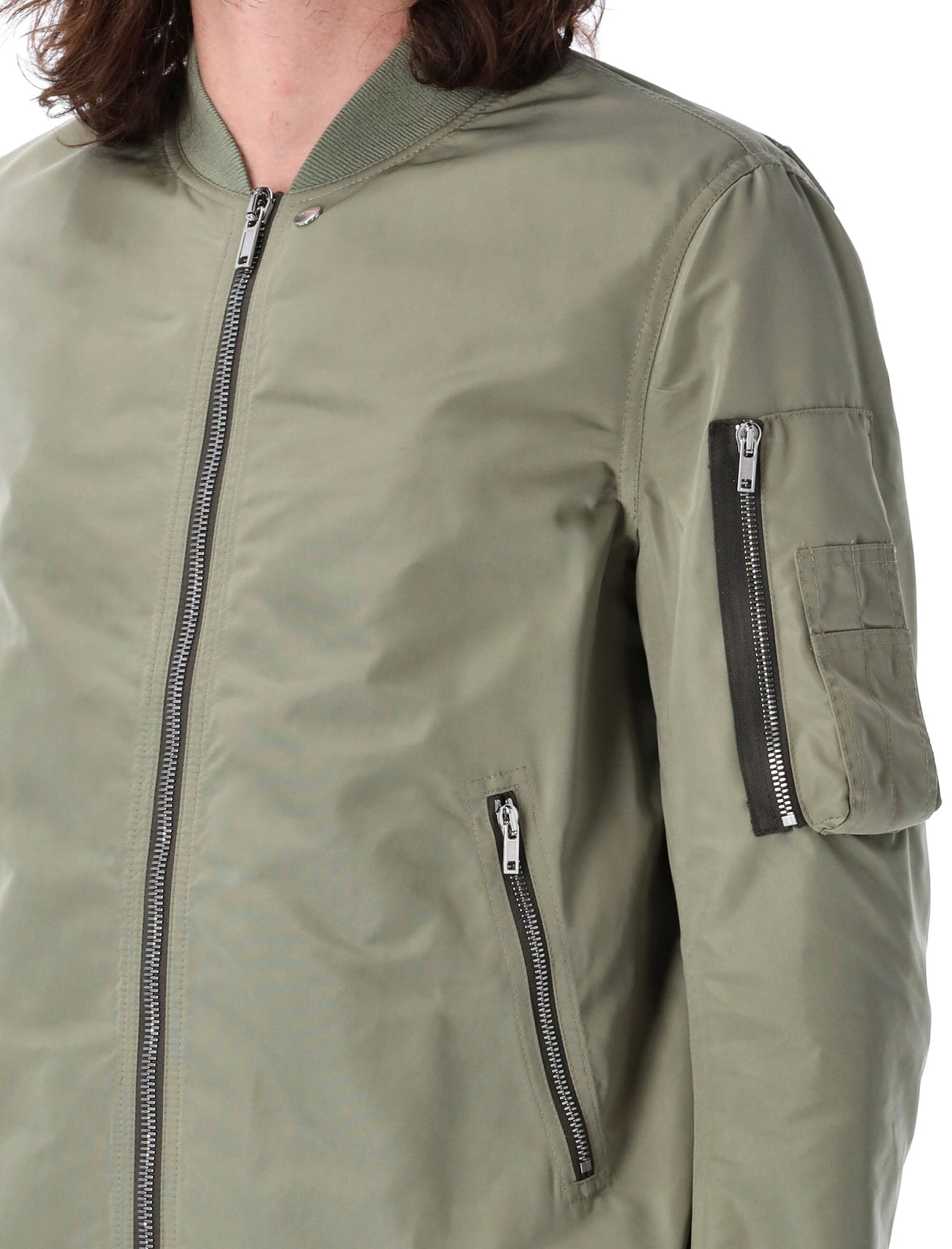 RICK OWENS Classic Flight Jacket for Men - Spring Summer 25