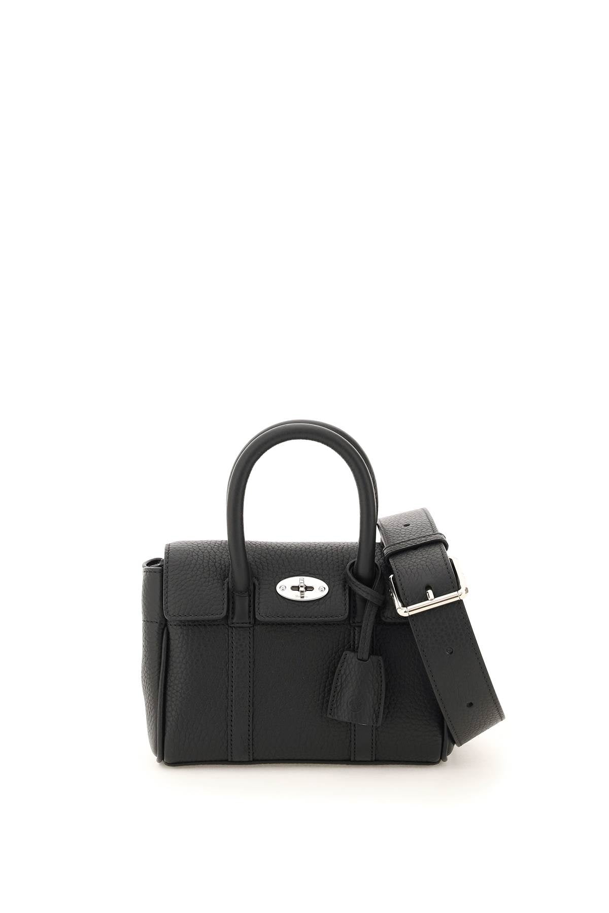 MULBERRY Elegant Mini Leather Handbag with Iconic Lock