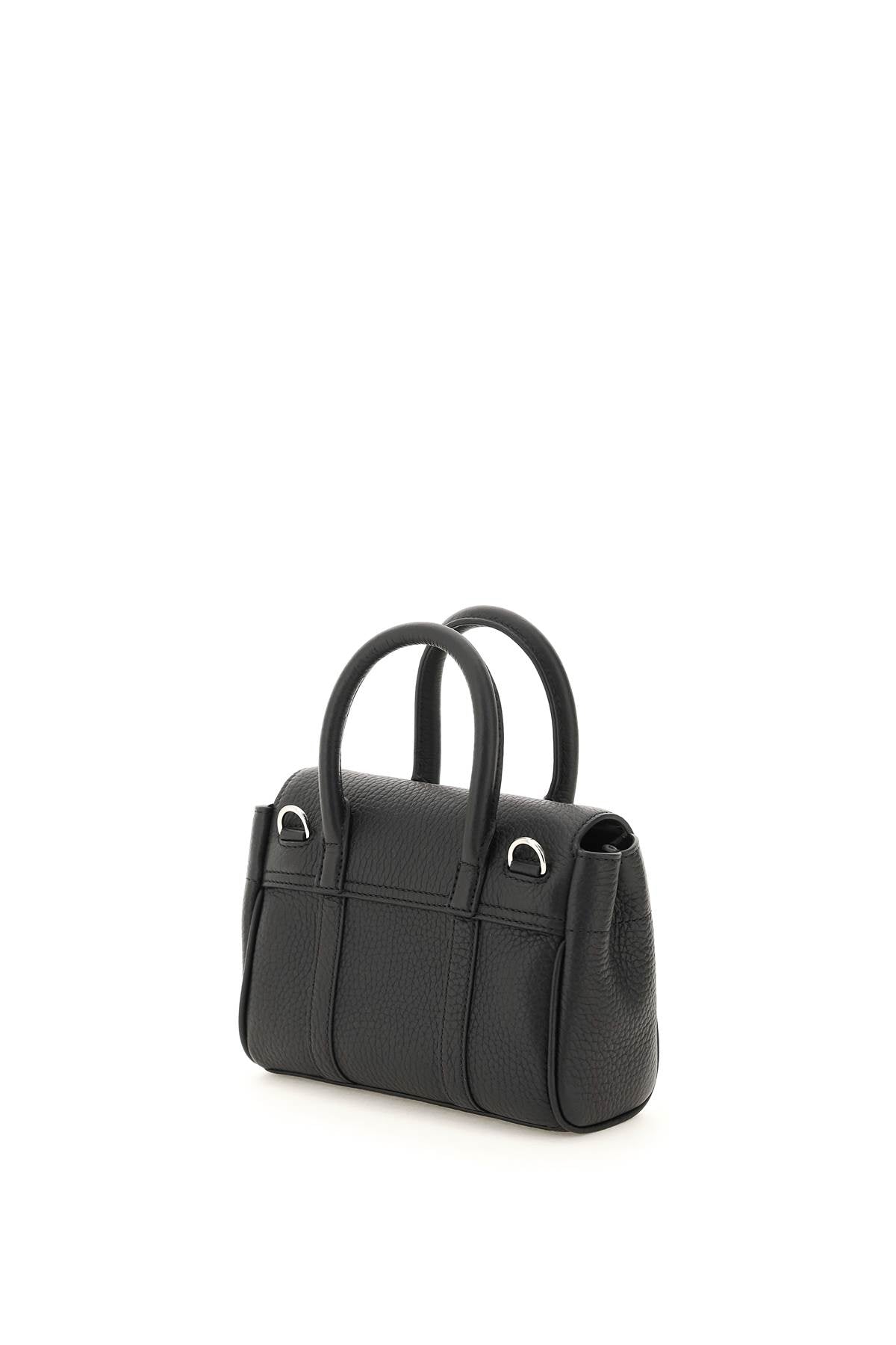 MULBERRY Elegant Mini Leather Handbag with Iconic Lock