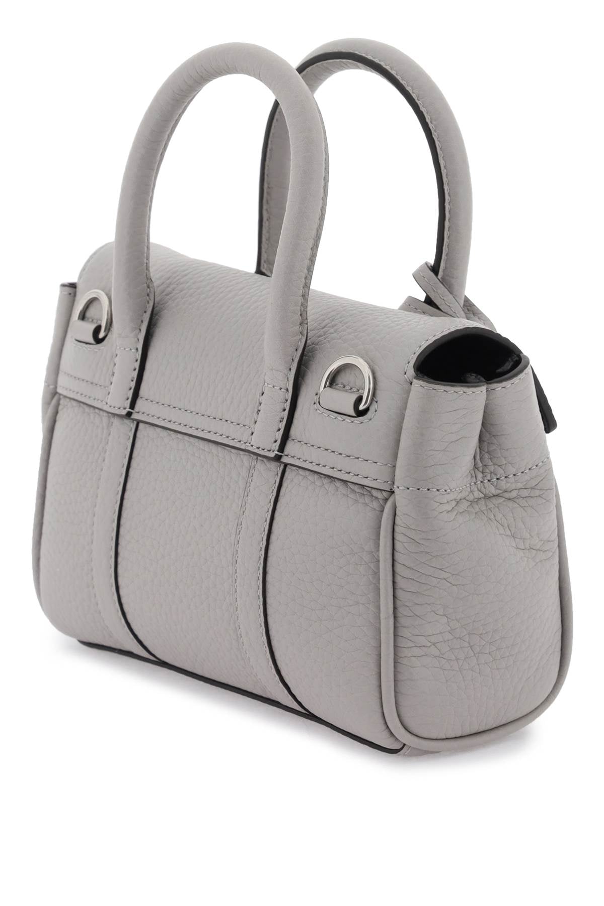 MULBERRY Elegant Mini Leather Handbag with Iconic Lock