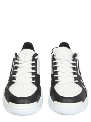 GIUSEPPE ZANOTTI Leather Talon Sneakers - 5 CM Rubber Sole