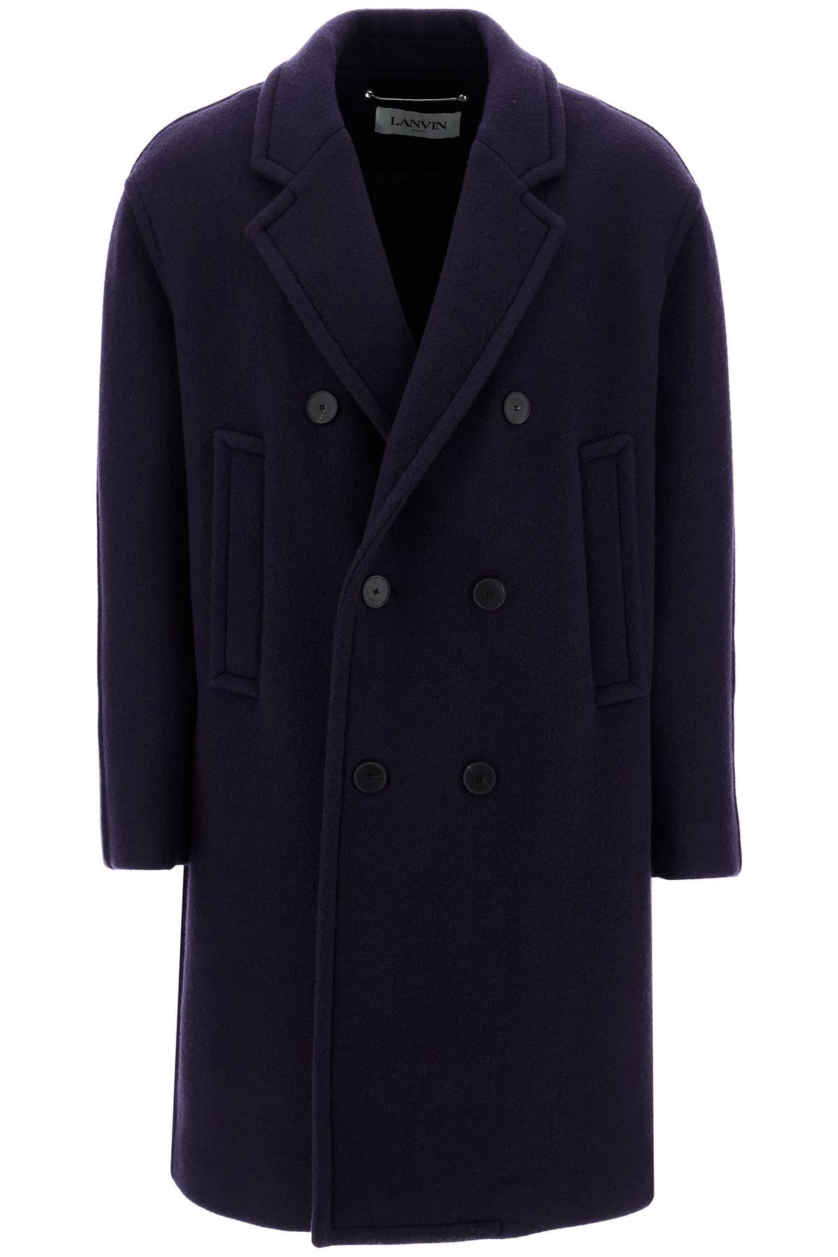 LANVIN Elegant Double-Breasted Wool Jacket