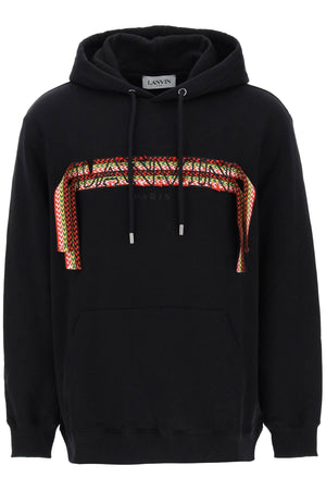 LANVIN Oversized Cotton Hoodie with Side Slits