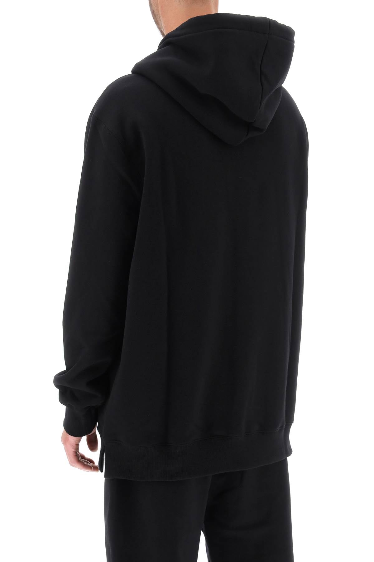 LANVIN Oversized Cotton Hoodie with Side Slits