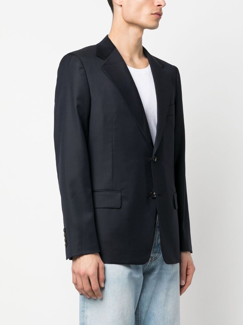 LANVIN Single-Breasted Wool Blazer - FW23