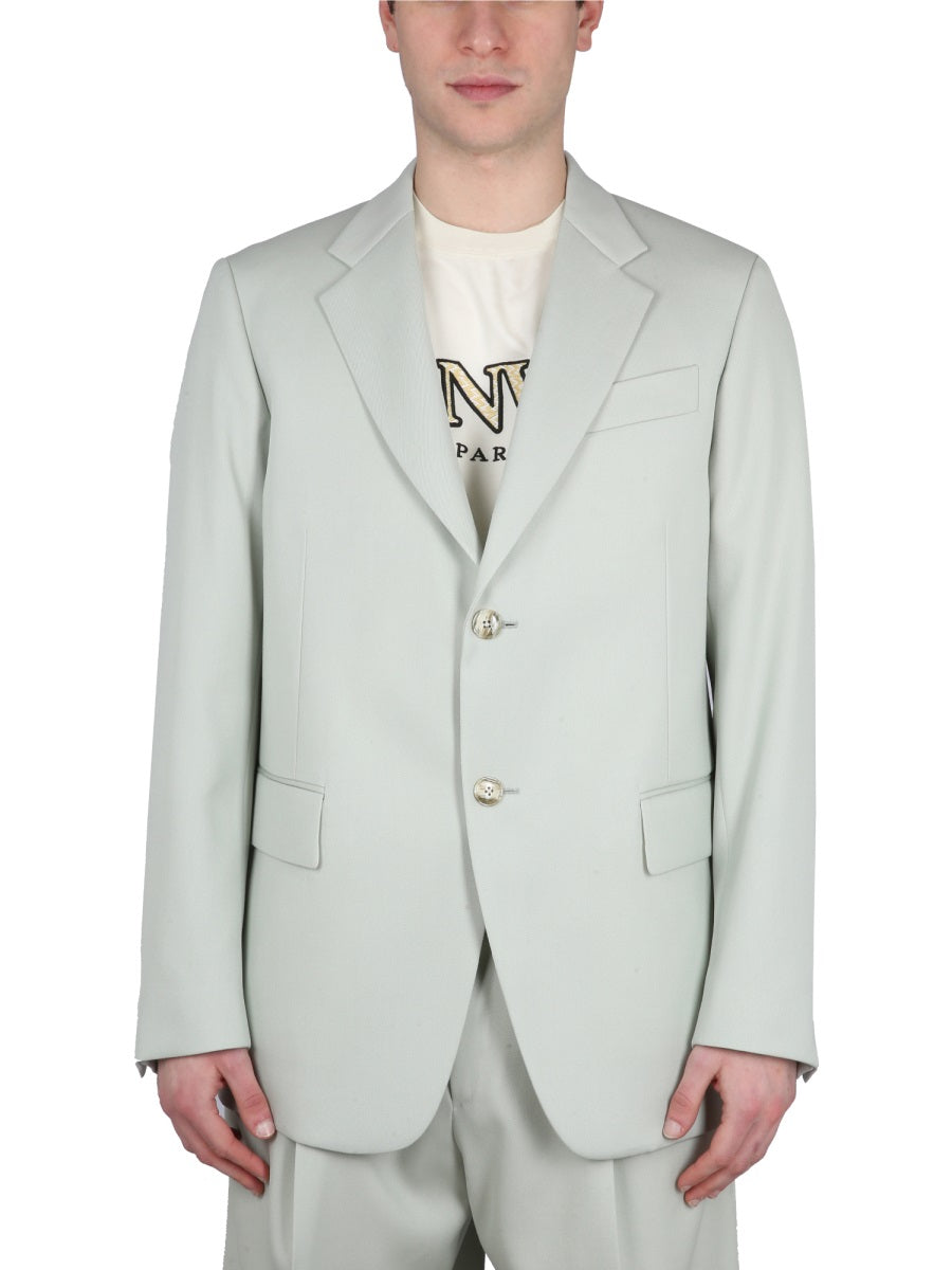 LANVIN Single-Breasted Boxy Jacket for Men