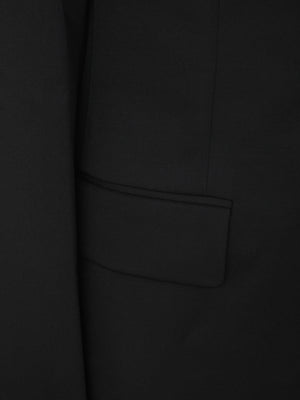 LANVIN Peak Collar Tuxedo Jacket for Men