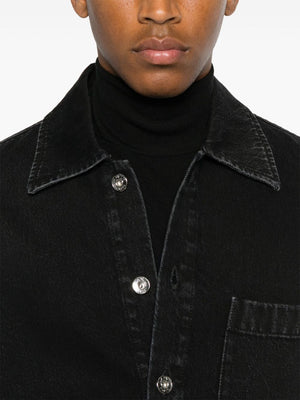 LANVIN Stylish Straight-Fit Shirt for Men - FW24 Collection