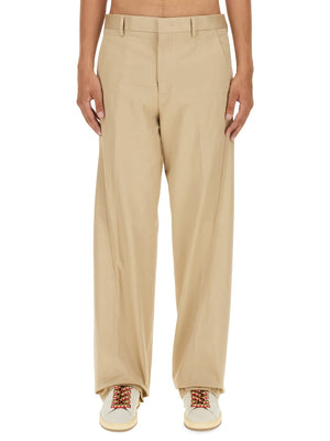 LANVIN Men's Relaxed Fit Twisted Chino Pants - Size 50