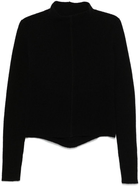 RICK OWENS Cashmere Blend Mock Neck Jumper