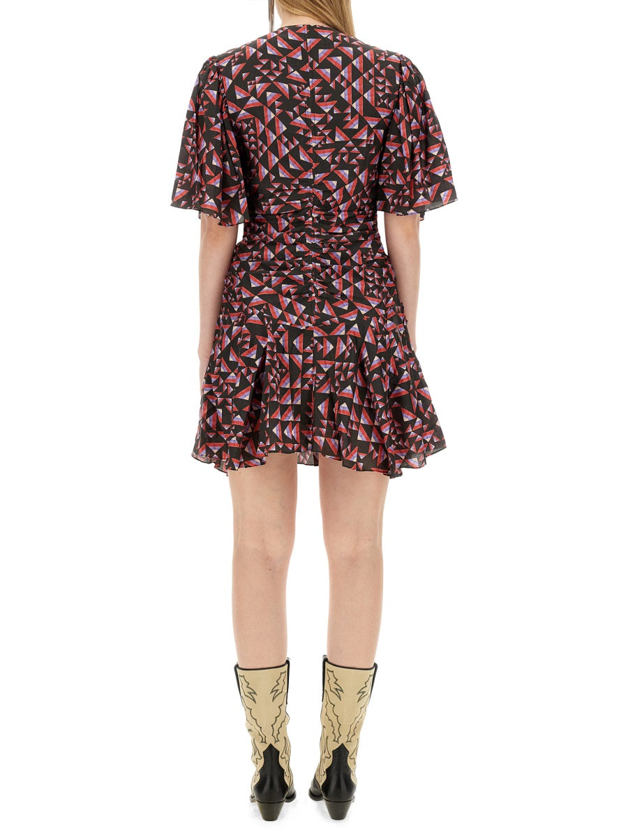 ISABEL MARANT Lienne Mini Dress - Size 38